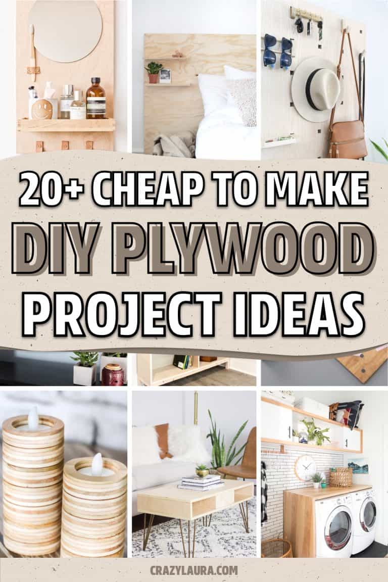 20+ Cheap & Creative DIY Plywood Projects For Inspiration - Crazy Laura