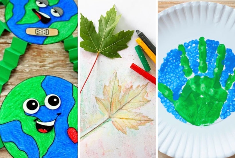 20+ Creative Earth Day Crafts For Kids & Tutorial Ideas