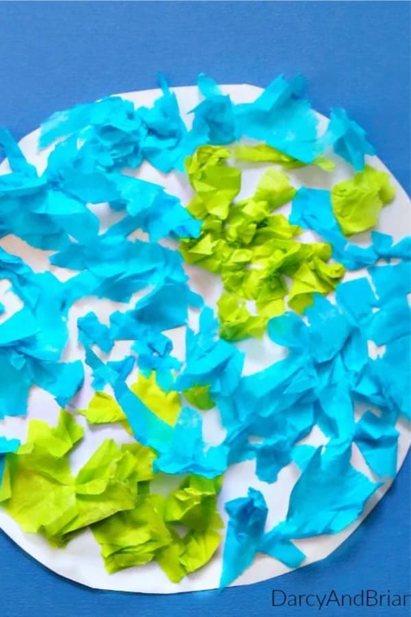 cheap tissue paper craft for kids