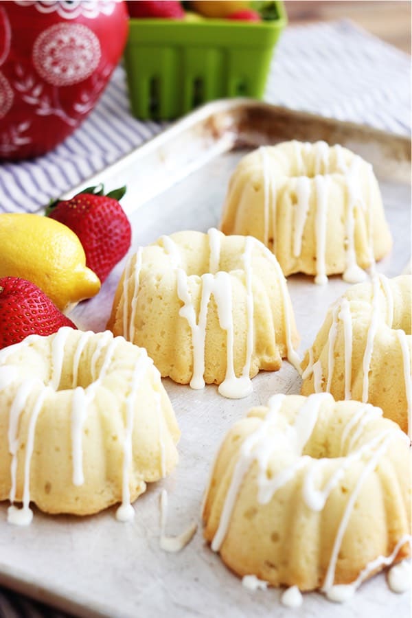 lemon mini bundt cake recipe
