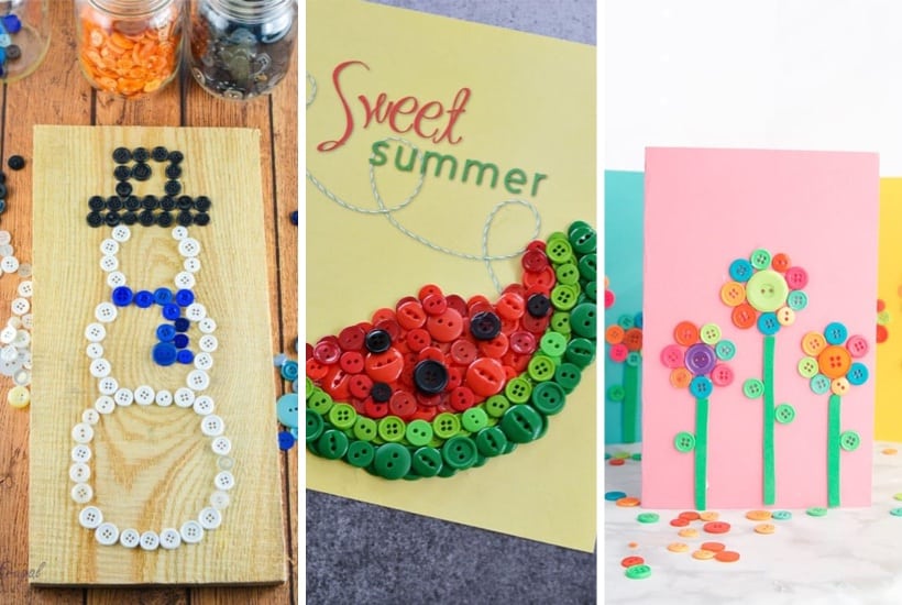 19+ Best Button Crafts For Kids in 2024