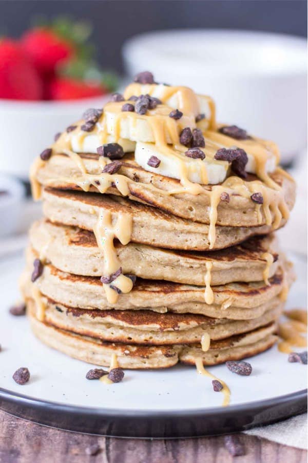 breakfast pancake recipe example with oats