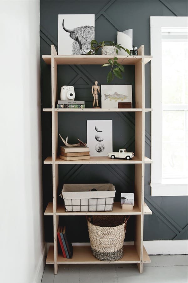 how to make your own shelves with plywood