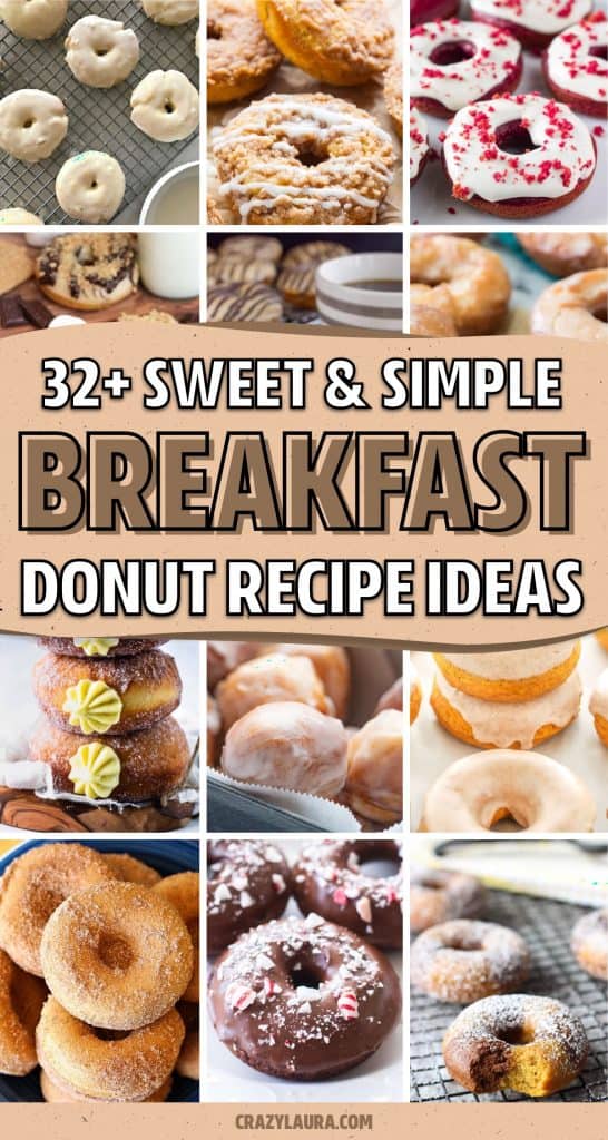 32+ Best Homemade Donut Recipes You Have To Try - Crazy Laura