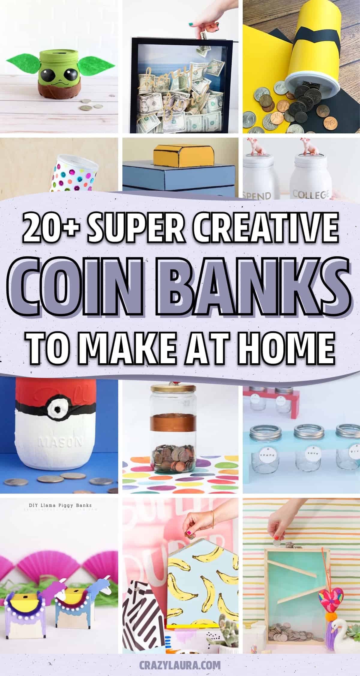 coin bank ideas to make at home