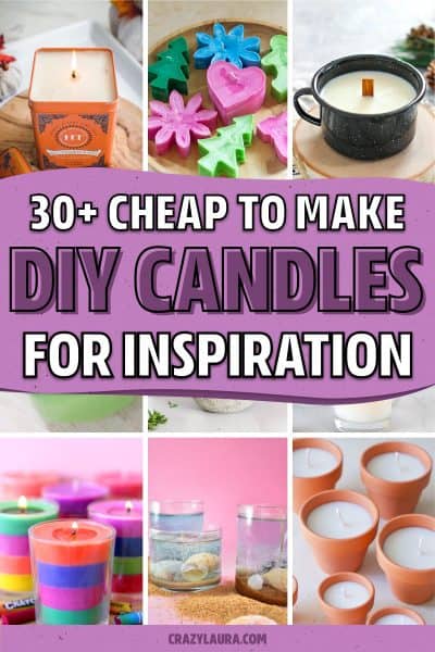 34+ Best DIY Candle Ideas & Craft Tutorials For