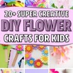 diy flower craft tutorial ideas