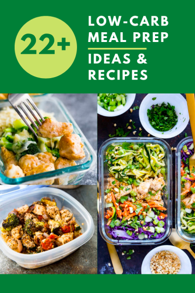 22+ Low-Carb Meal Prep Ideas and Recipes - Crazy Laura