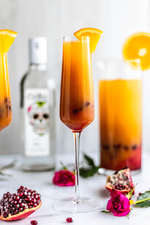 Refined Tequila Sunrise Cocktails