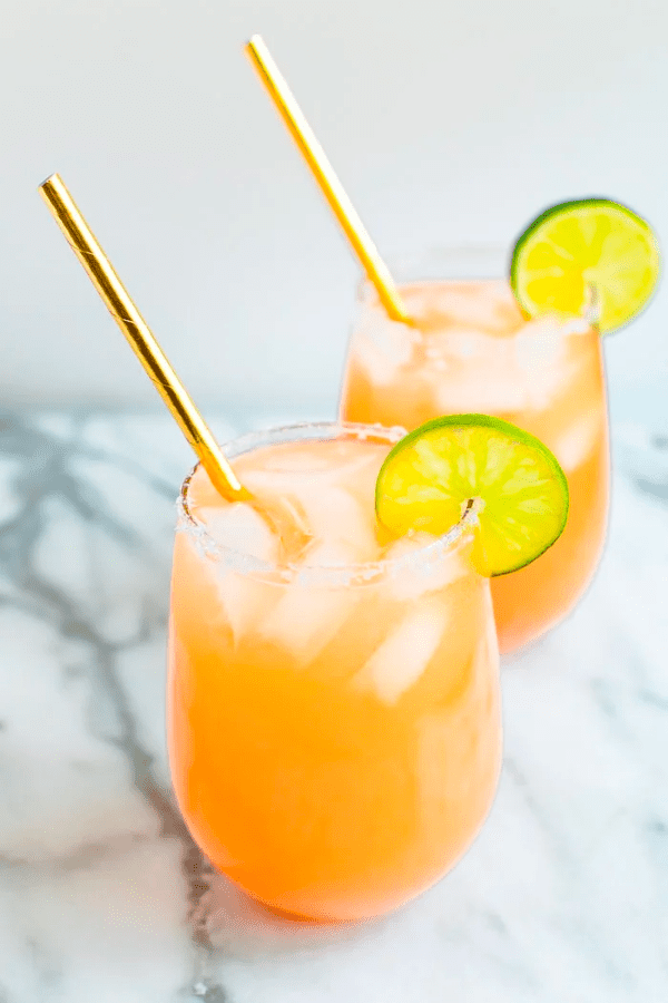 Low Sugar Skinny Paloma Cocktail