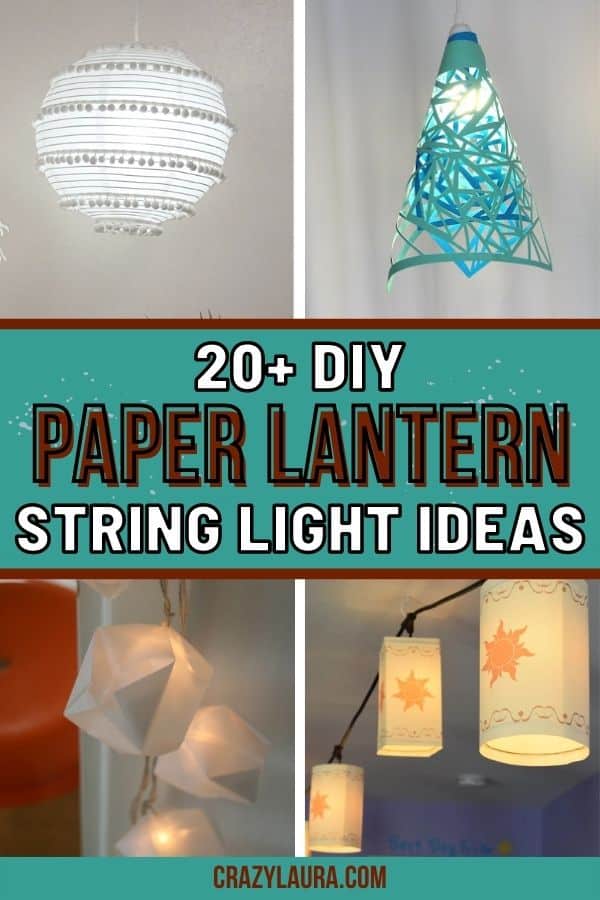paper lantern string lights