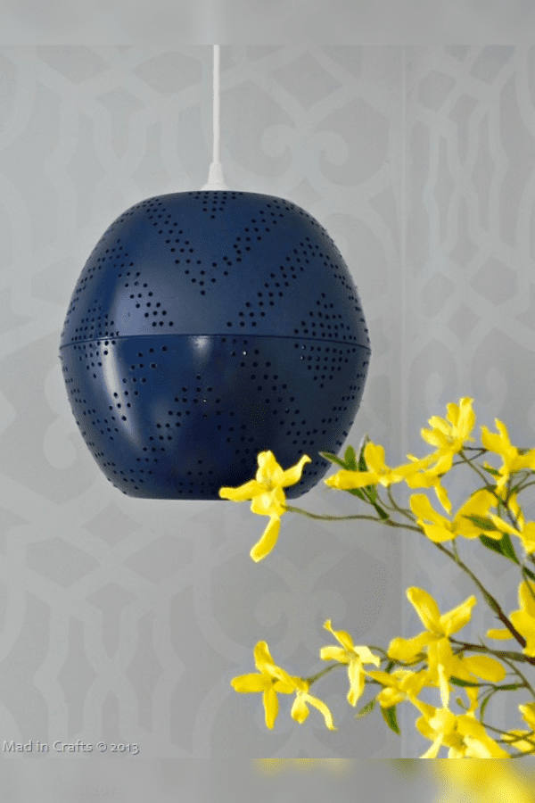 Perforated Globe Pendant Lamp