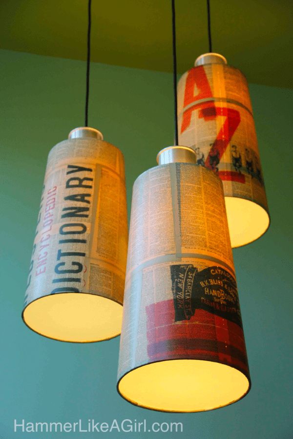 Covered Pendant Lamp