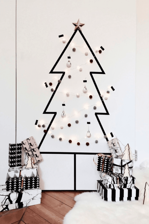 Washi Tape Christmas Tree