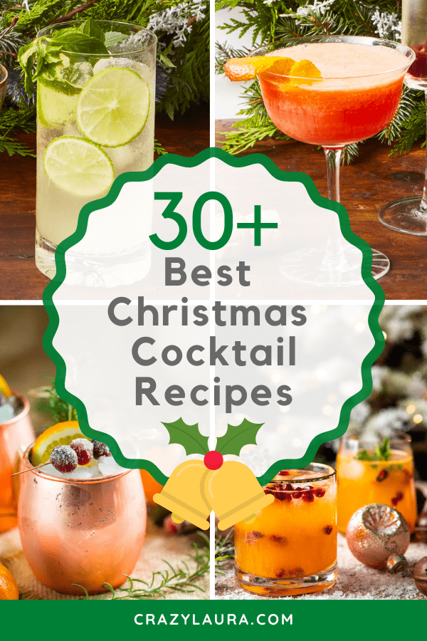 22+ Best Christmas Cocktail Recipes & Ideas