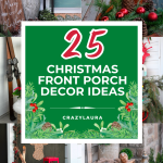 25 Christmas Front Porch Decor Ideas