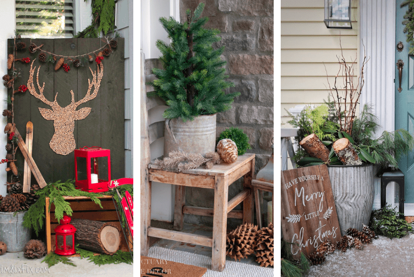 25 Christmas Front Porch Decor Ideas for 2024