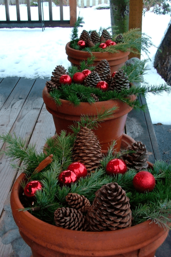 Pine Cone Planters