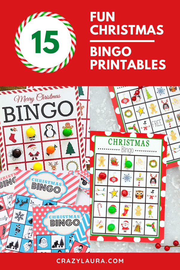 15 Fun Christmas Bingo Printables For 2024 - Crazy Laura