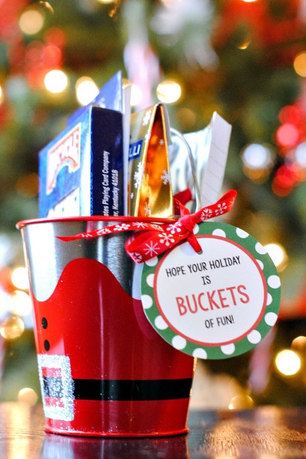 BUCKET OF FUN GIFT BASKET