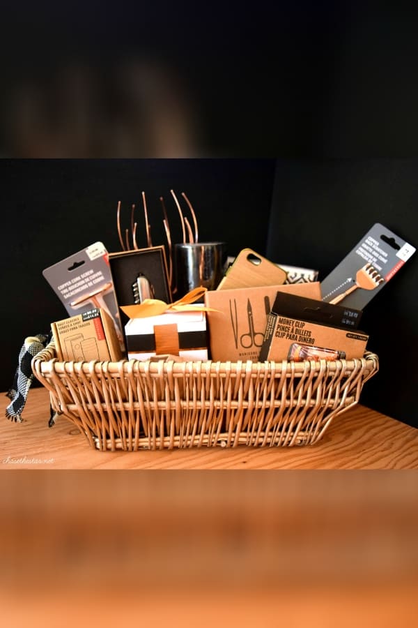 DIY GIFT BASKET FOR A MAN