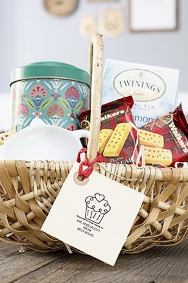 TEA GIFT BASKET FOR THE TEA LOVER