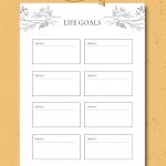 List of the best Free Life Planner Printables
