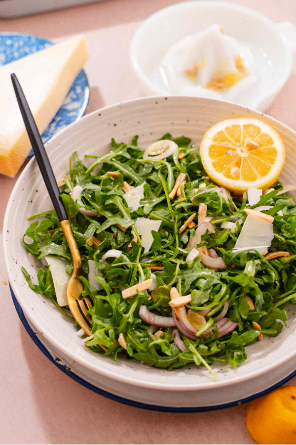 Arugula Salad With Lemon Vinaigrette