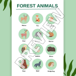 6 Free Minimalist Green Nursery Printables