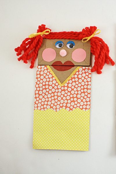 30+ Adorable Paper Bag Puppets for Kids To Get Creative