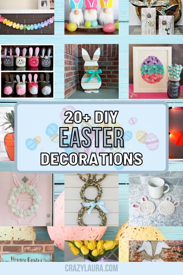 20+ Easy DIY Easter Decorations To Hop Into Spring With