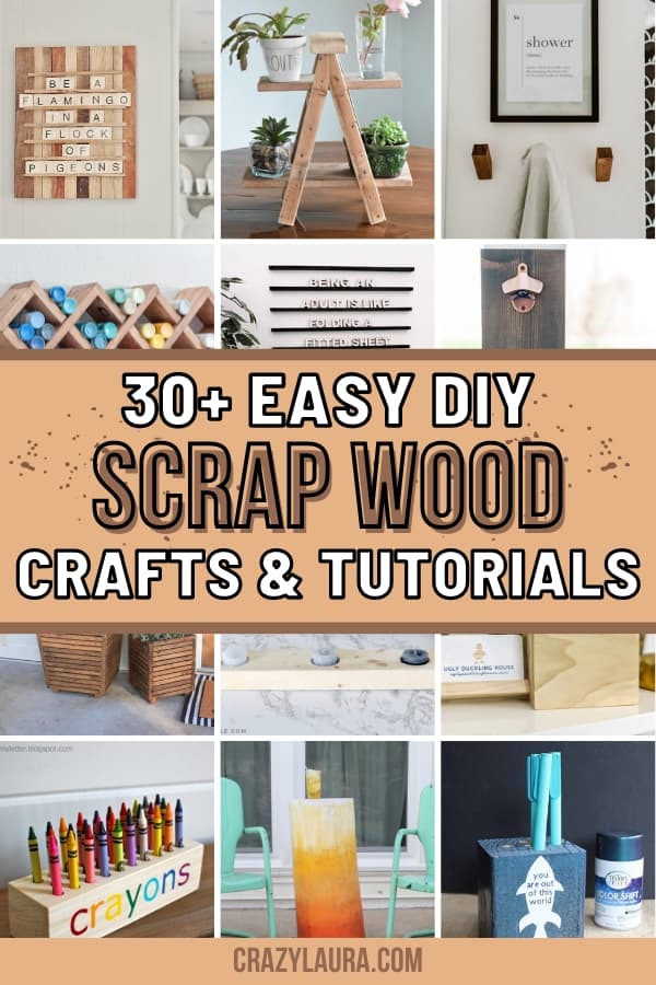 30+ Easy & Stunning DIY Scrap Wood Projects in