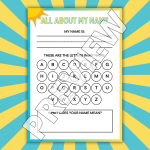 5 Free Summer Worksheets for Preschool Learning