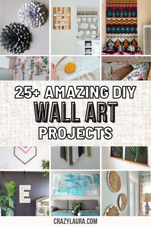 25+ Amazing DIY Wall Art Ideas To Transform Your Walls