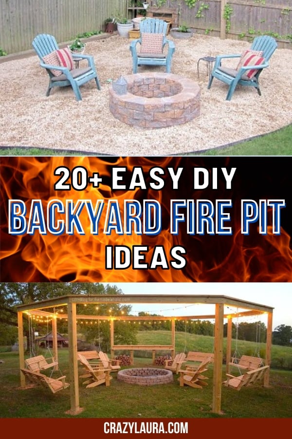 20+ DIY Backyard Fire Pit Ideas For Blazing Brilliance