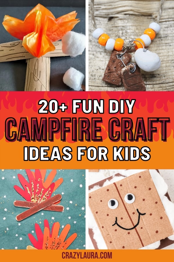 20+ DIY Campfire Craft Ideas for Kids in