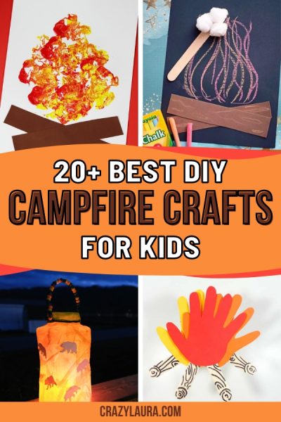 20+ DIY Campfire Craft Ideas for Kids in