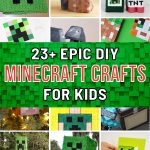 List of the most Epic DIY Minecraft Crafts For Kids To Enjoy
