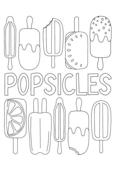 10 Free Summer Coloring Page Printables For Kids