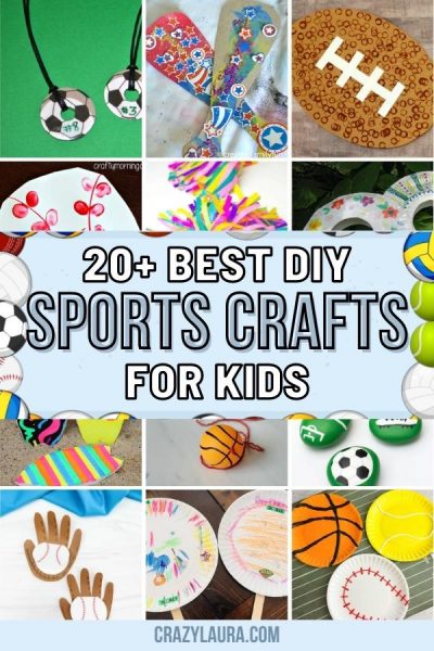 20+ Game-Changing DIY Sports Craft Ideas For Kids