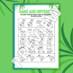 5 Free Summer Worksheets for Preschool Learning