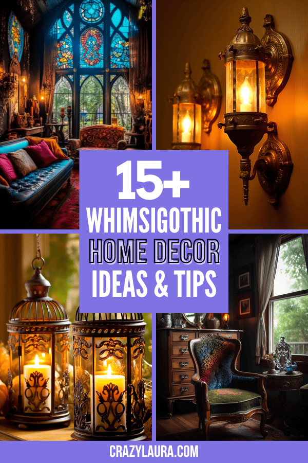 Darkly Enchanting 17 Whimsigothic Home Decor Ideas