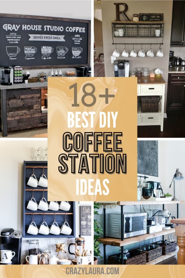 18+ Brew-tifully Crafted DIY Coffee Stations Ideas