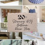 List of Cheap DIY Bathroom Decor Ideas