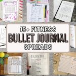 List of the best Fitness Spread Ideas For Your Bullet Journal