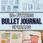 List of Inspiring Bullet Journal Fitness Spread Ideas