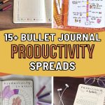 List of the best Productivity Bullet Journal Spreads Everyone Needs In Their Bujo