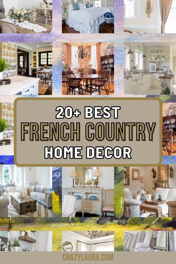 20+ Magical French Country Home Decor Inspirations