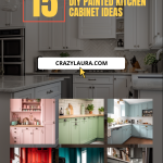 Timeless Classics: 15 DIY Painted Kitchen Cabinet Ideas