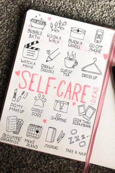 15+ Mental Health Bullet Journal Ideas - Crazy Laura